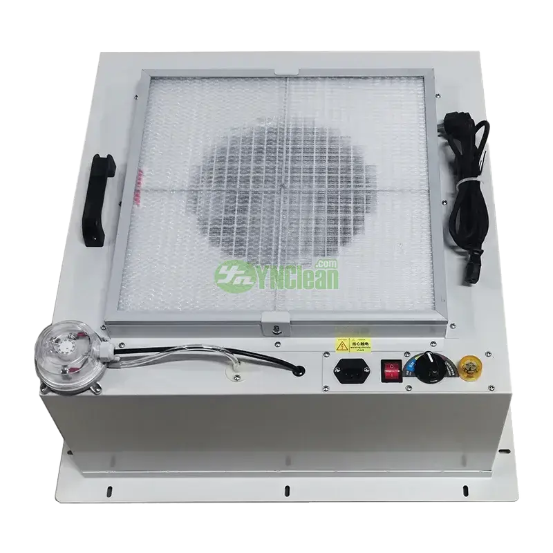 Embedded Type HEPA FFU Fan Filter Unit back view